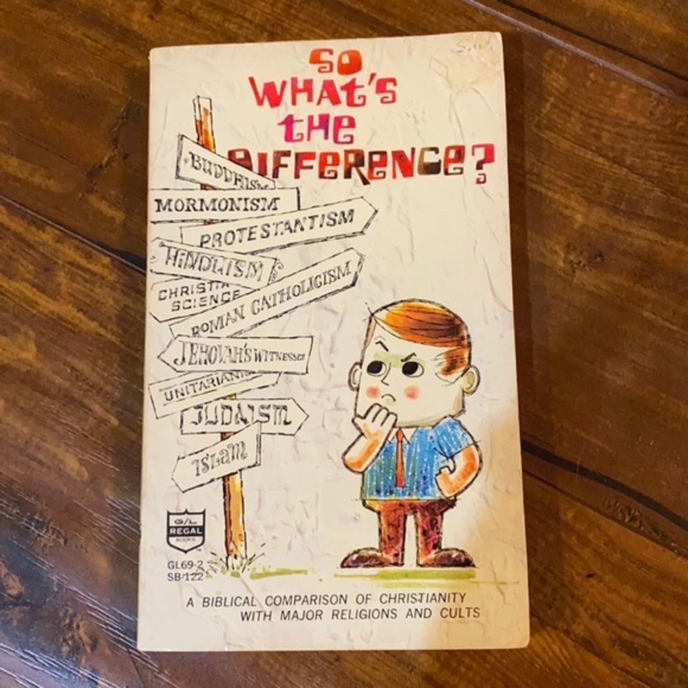 1967 Rare So What's the Difference?‎ religion book